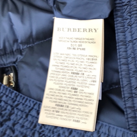 ⛔️SOLD⛔️ BURBERRY Down Quilted Coat/Jacket sizeXL - Picture 11 of 16